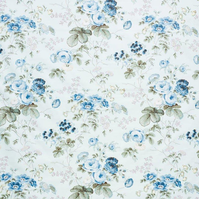 Schumacher Salisbury Chintz Fabric in Celadon - Fabric - The Well Appointed House