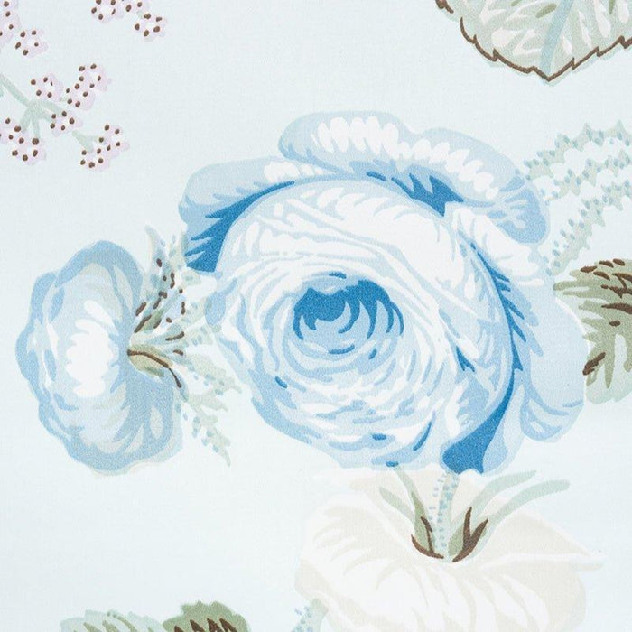 Schumacher Salisbury Chintz Fabric in Celadon - Fabric - The Well Appointed House