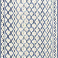 Schumacher Santa Monica Ikat Fabric in Indigo - Fabric - The Well Appointed House