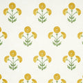 Schumacher Saranda Flower Wallpaper in Marigold - Wallpaper - The Well Appointed House