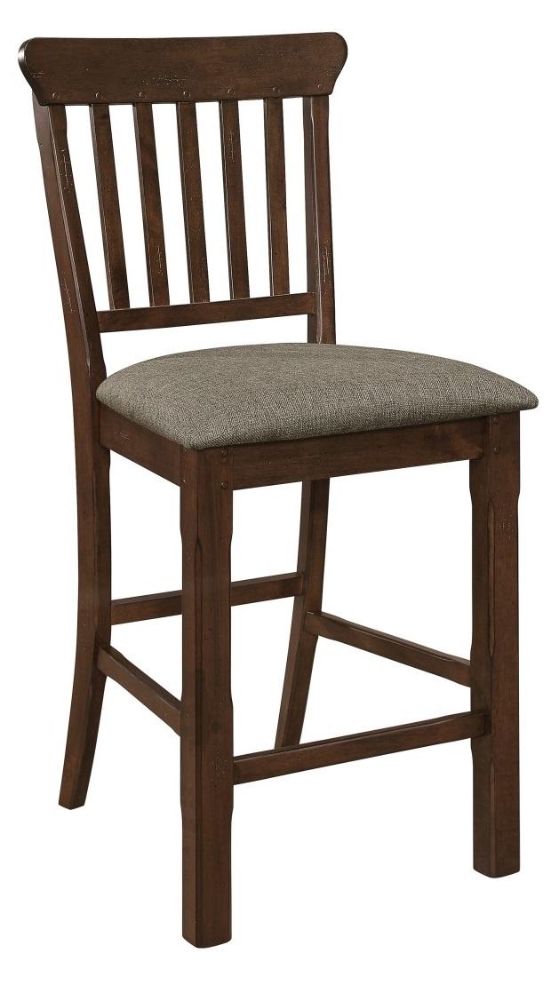 Schleiger Counter Height Chair in Dark Brown (Set of 2) - Furniture World SW (WA)