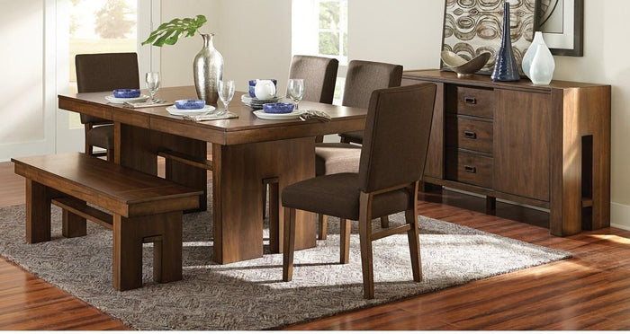 Sedley 58"Bench in Walnut 5415RF-13 - Furniture World SW (WA)