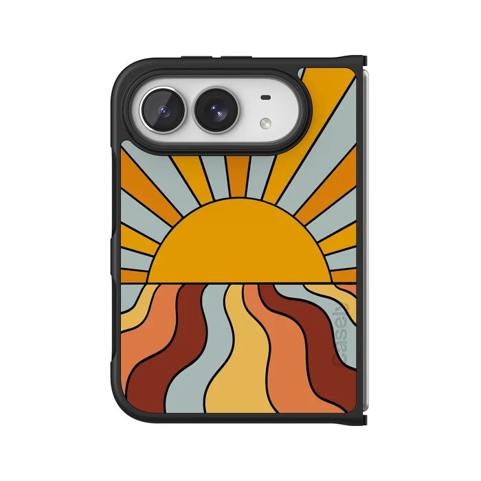 Shine On | Retro Sunset Case iPhone Case get.casely