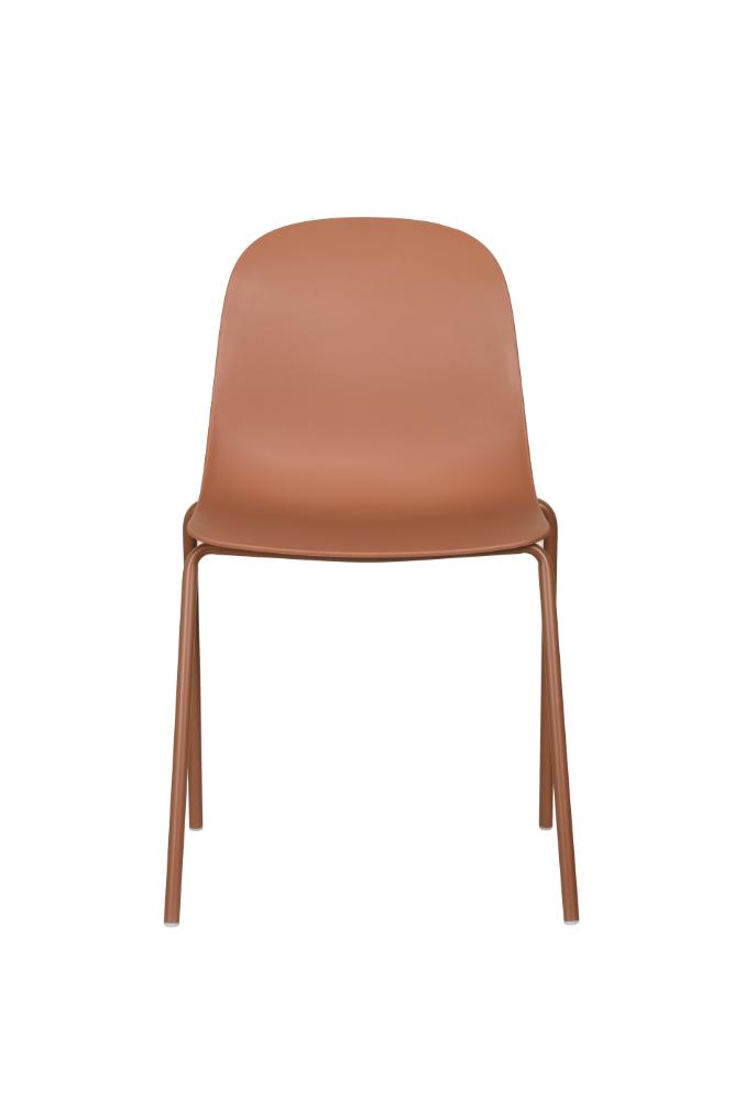 Silla Comedor Minimalista Aira II, Color Rojo, Diseño moderno
