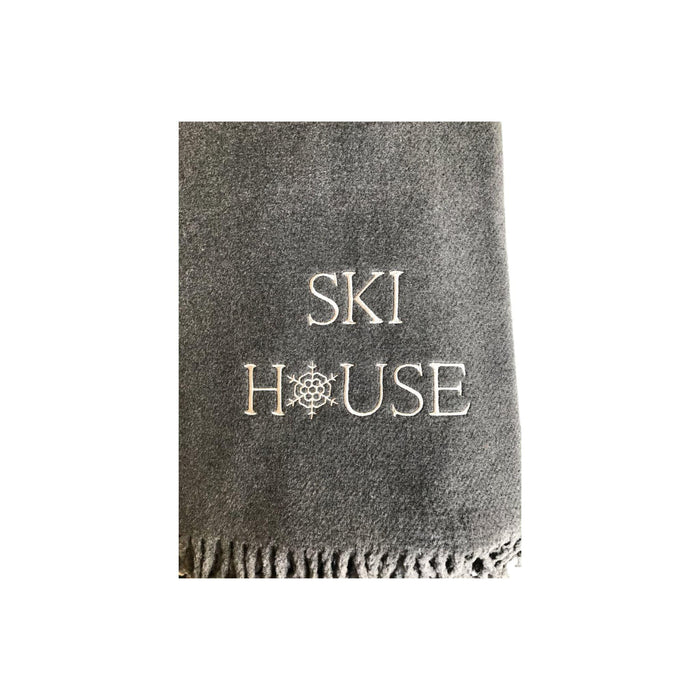 Solid Plush Throw - Can be Monogrammed - Throw Blankets - The Well Appointed House