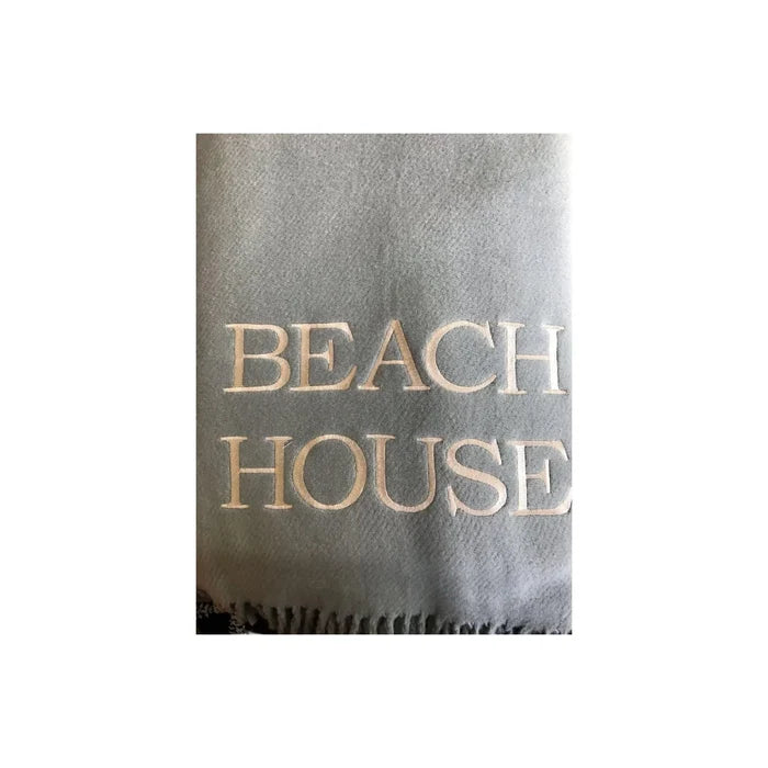 Solid Plush Throw - Can be Monogrammed - Throw Blankets - The Well Appointed House