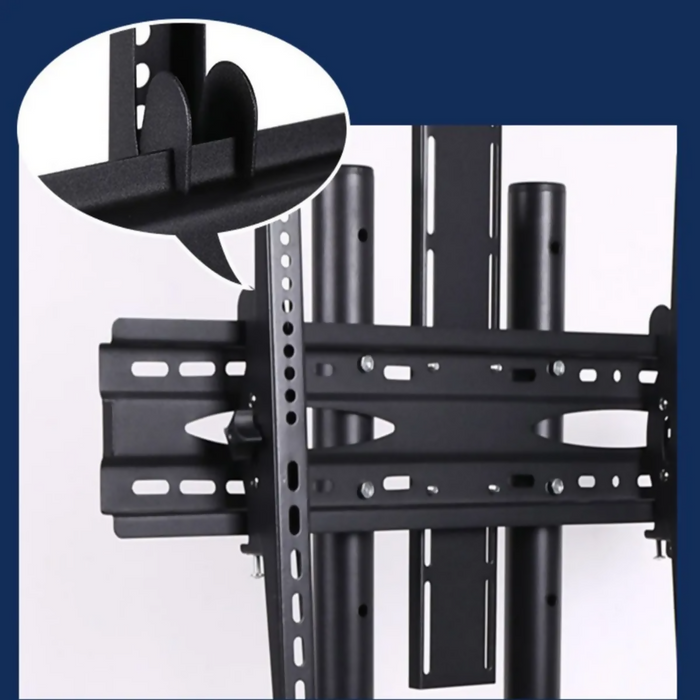 SOPORTE PARA TV PEDESTAL MÓVIL CON RUEDAS PARA TV 32 A 70 PULGADAS