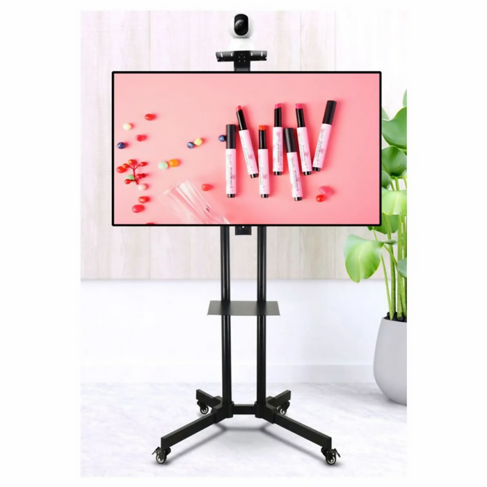 SOPORTE PARA TV PEDESTAL MÓVIL CON RUEDAS PARA TV 32 A 70 PULGADAS
