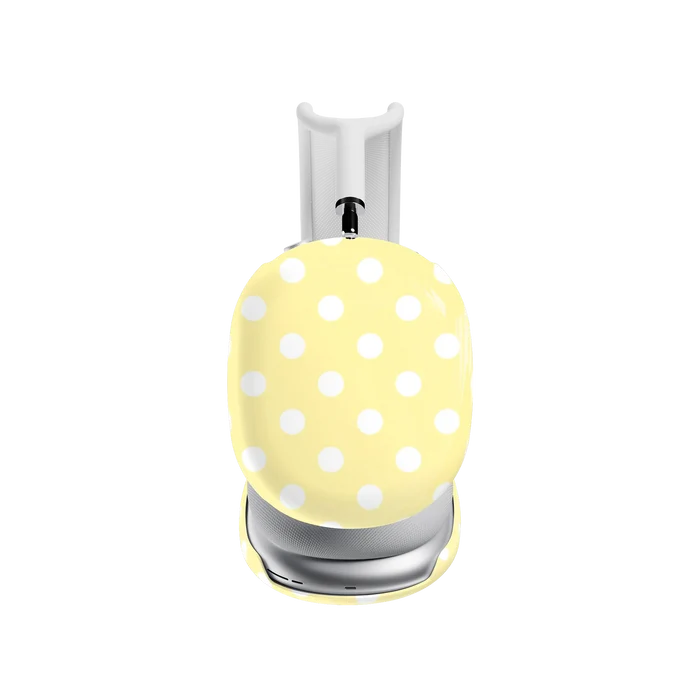 Spotted in SoHo | Yellow Polka Dot AirPods Max Case
