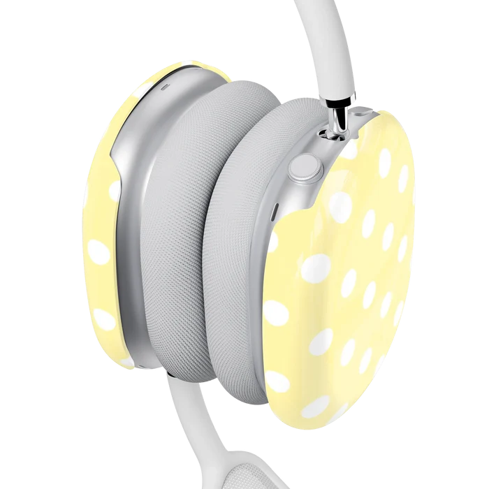Spotted in SoHo | Yellow Polka Dot AirPods Max Case