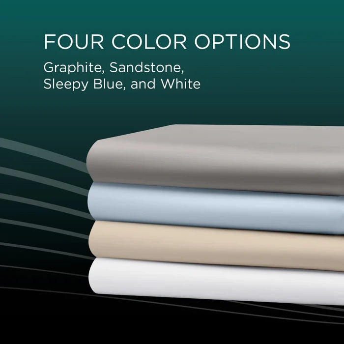 TEMPUR-Adapt Luxe Egyptian Cotton Sheets - White