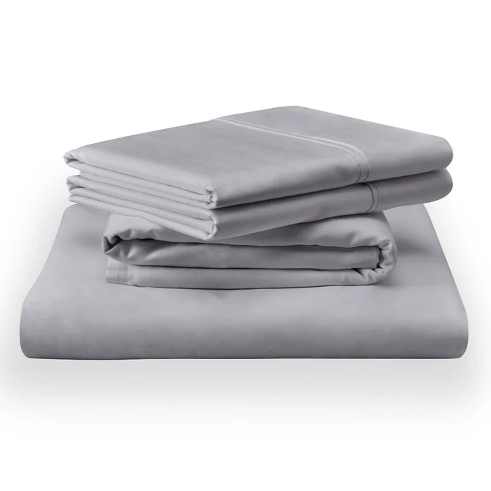 TEMPUR Classic Cotton Sheet Set Cool Gray