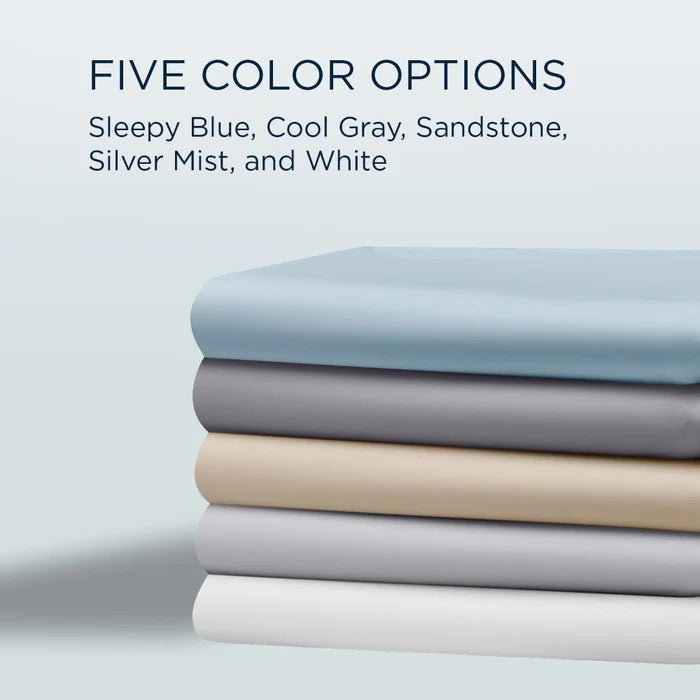 TEMPUR Classic Cotton Sheet Set Cool Gray