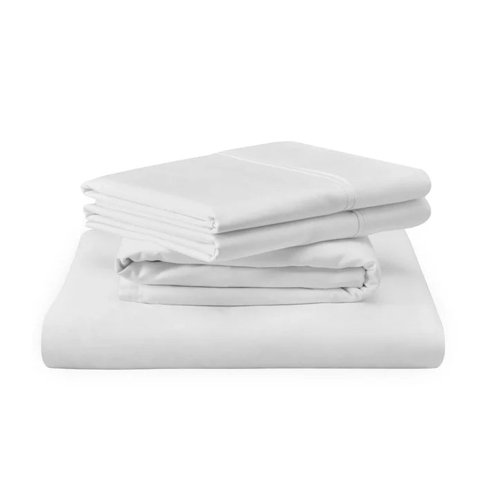 TEMPUR Luxe Egyptian Cotton Pillowcase Set White