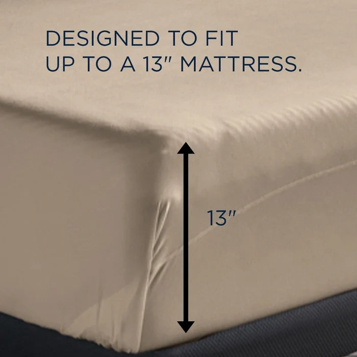 Tempur-Pedic Breeze Pillowcase Set - Sandstone
