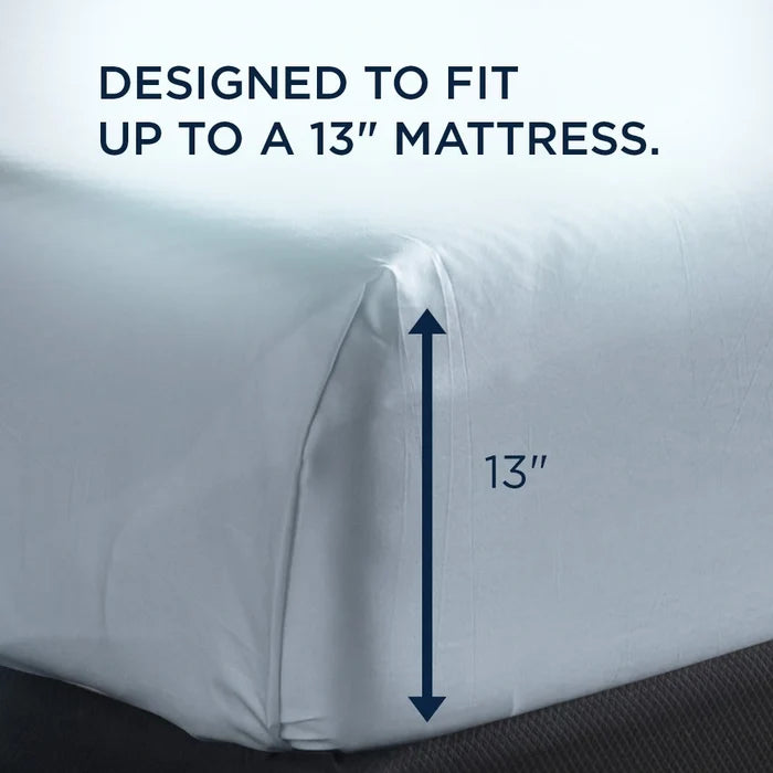 Tempur-Pedic Breeze Pillowcase Set - Sleepy Blue