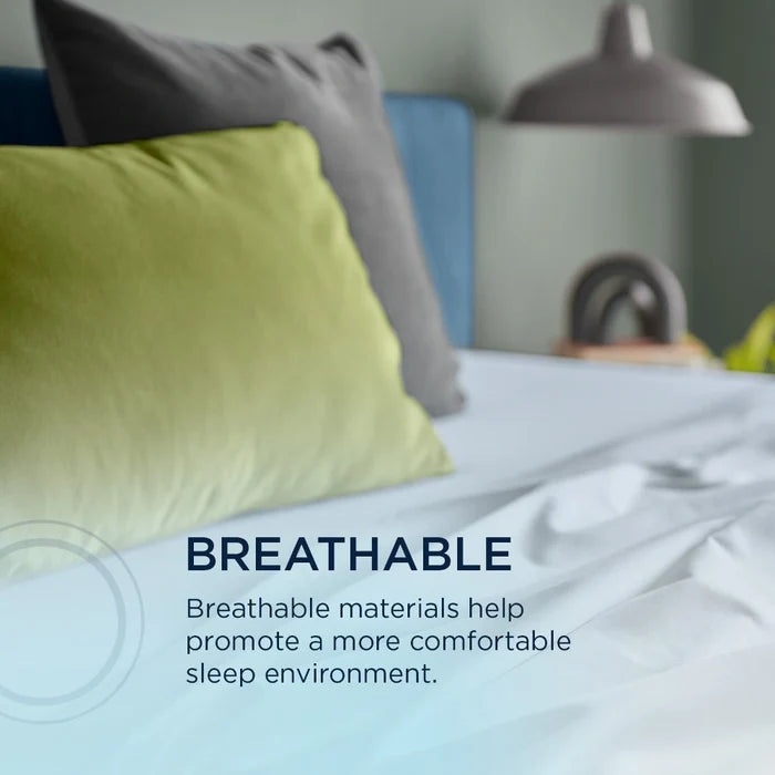 Tempur-Pedic Breeze Pillowcase Set - Sleepy Blue