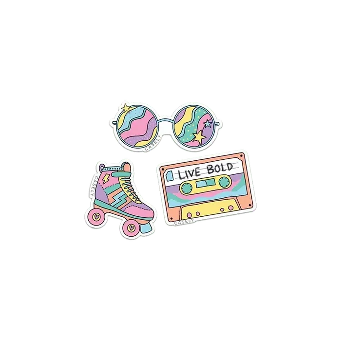 The Groovy Pack Sticker Pack get.casely