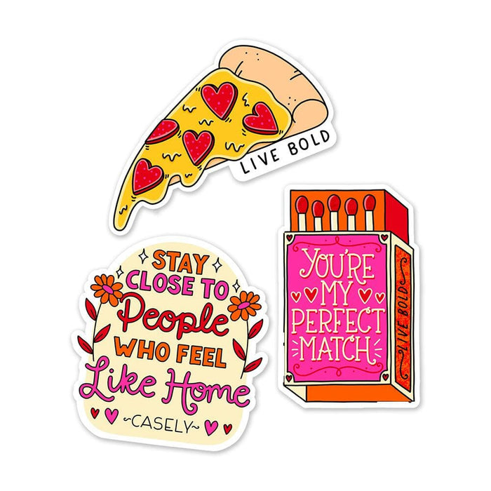 The Perfect Match Pack Sticker Pack get.casely