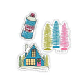 The Snow Day Pack Sticker Pack get.casely