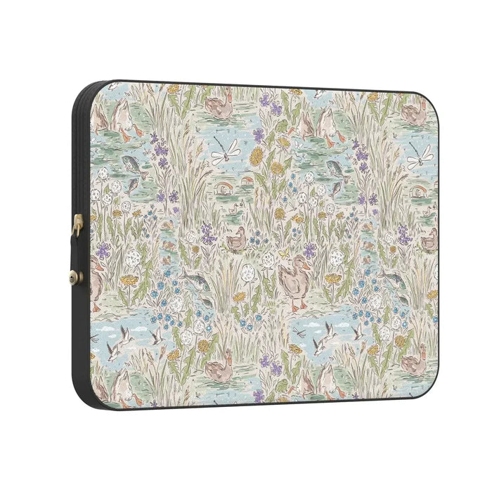The Waddle Path | Duck Pond Laptop Case