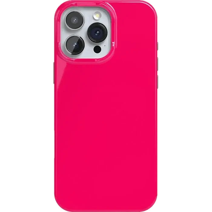 Think Pink | Solid Neon Pink Case iPhone Case get.casely Classic + MagSafe® iPhone 16 Pro Max