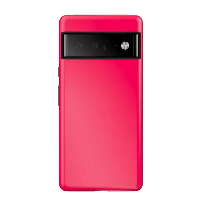Think Pink | Solid Neon Pink Google Pixel Case Google Pixel Case Casetry Essential Google Pixel 6 Pro
