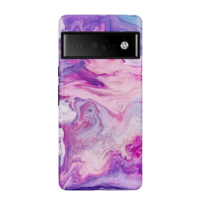 Tie Dying Over You | Purple Marble Google Pixel Case Google Pixel Case Casetry Essential Google Pixel 6 Pro