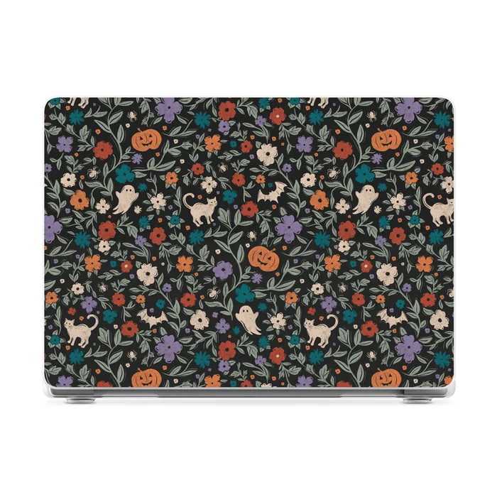 Toil & Bloom | Halloween Floral Laptop Shell