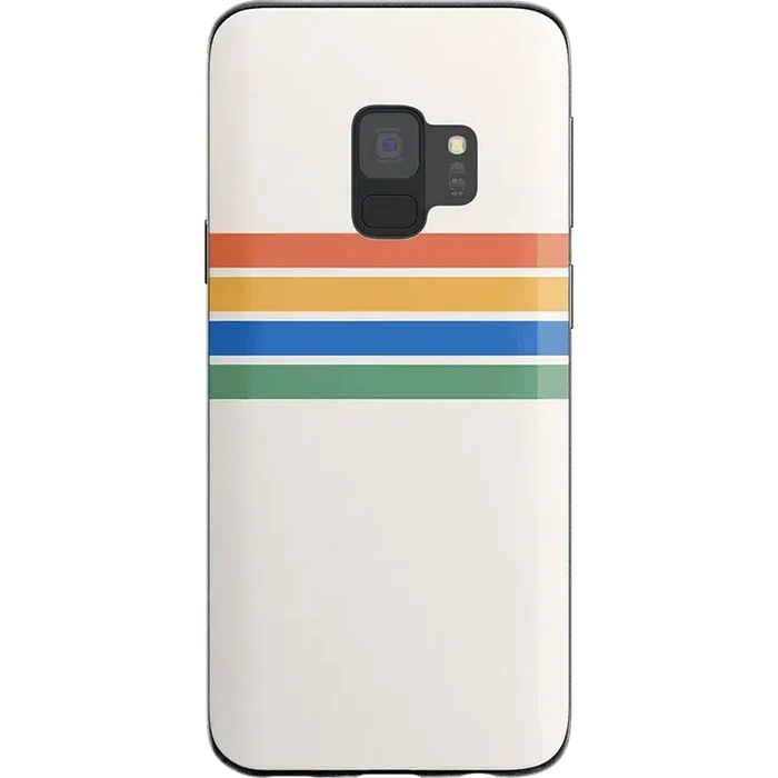 Totally Groovy | Rainbow Stripes Color Block Samsung Case Samsung Case get.casely Classic Galaxy S9 Plus
