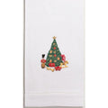 Set of 2 Toys Under the Christmas Tree Holiday Hand Towels - Christmas Hand Towels - The Well Appointed House