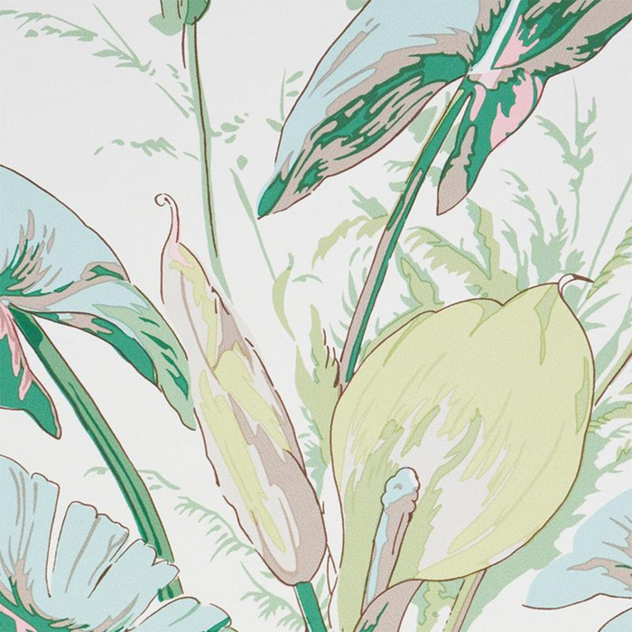 Tropique Wallpaper in Blush - The Well Appointed House