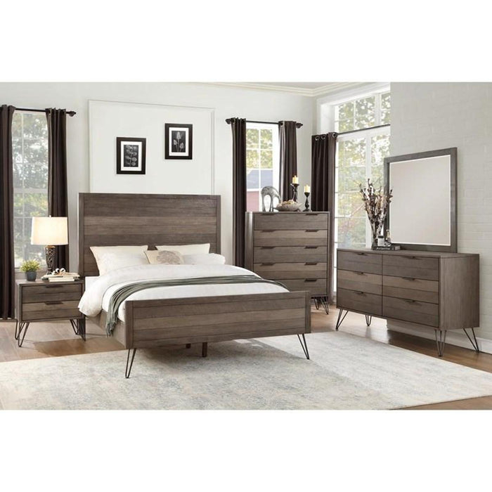 Urbanite Nightstand in Tri-tone Gray 1604-4 - Furniture World SW (WA)