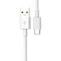 USB to USB-C Power Pod Charging Cord | White Cable Charging Cable get.casely