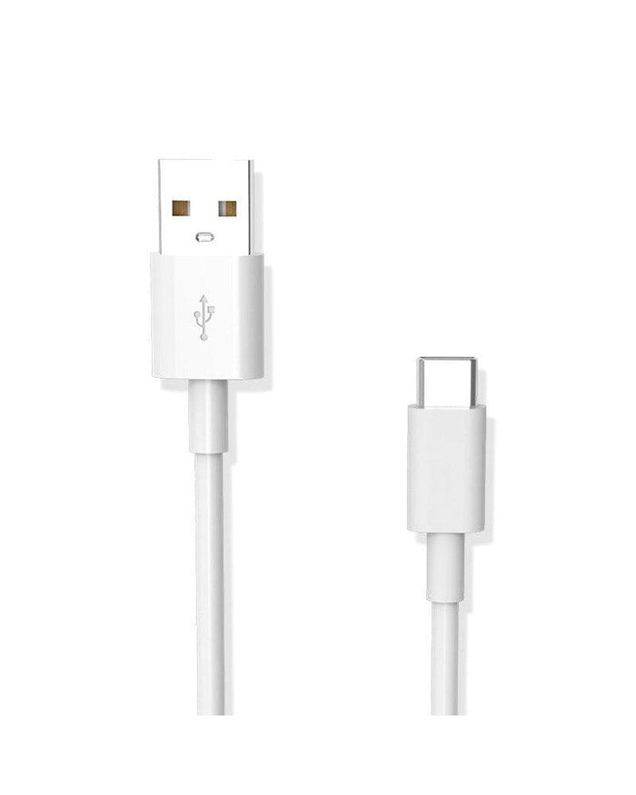 USB to USB-C Power Pod Charging Cord | White Cable Charging Cable get.casely