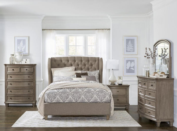 Vermillion Mirror in Gray 5442-6 - Furniture World SW (WA)