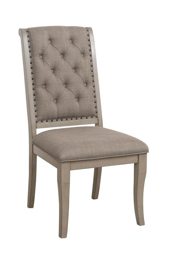 Vermillion Side Chair in Gray (Set of 2) - Furniture World SW (WA)