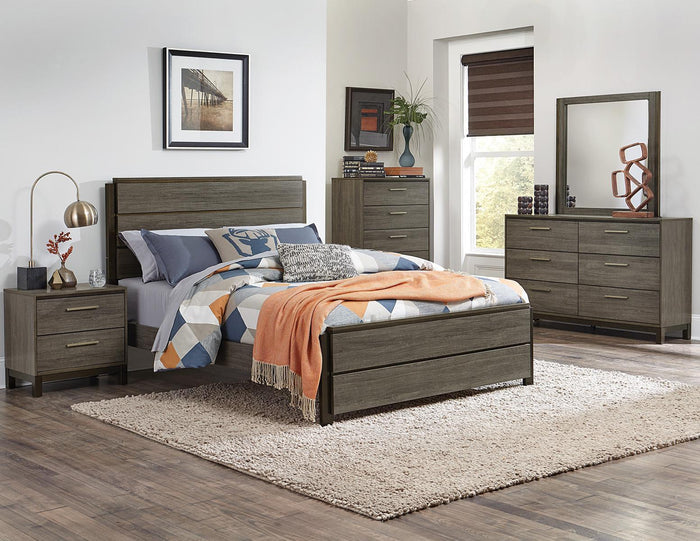 Vestavia Mirror in Gray 1936-6 - Furniture World SW (WA)