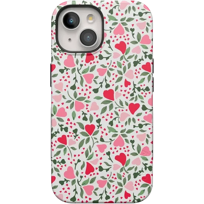 Vines of Love | Floral Heart Case Phone Case Casetry Bold Flex + MagSafe® iPhone 15 Plus