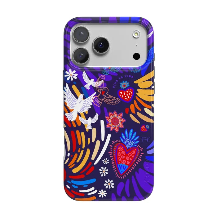 Viva La Vida | Frida Kahlo Collage Case iPhone Case get.casely Classic + MagSafe® iPhone 18 Pro