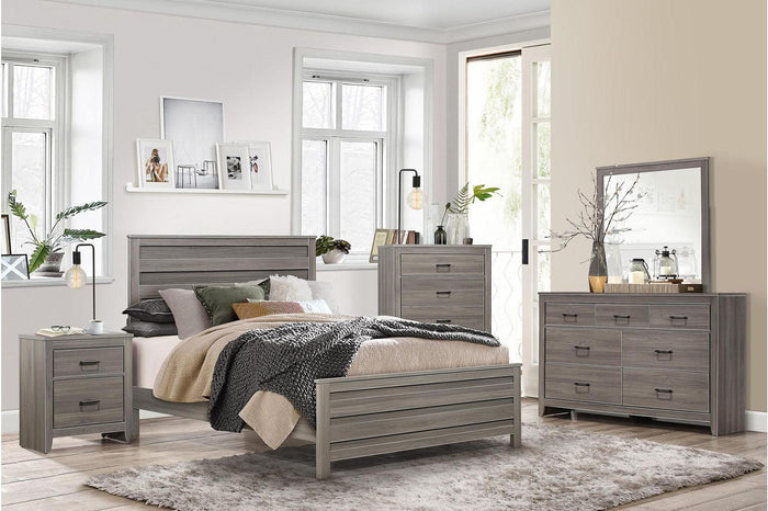 Waldorf Mirror in Dark Gray 1902-6 - Furniture World SW (WA)
