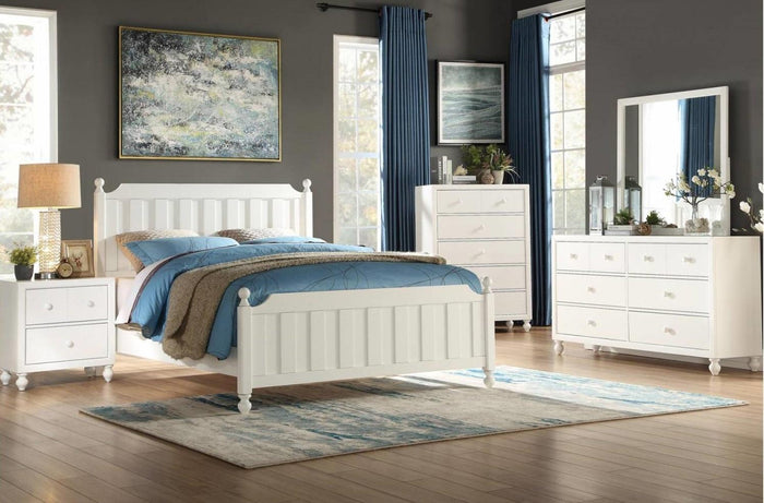 Wellsummer 2 Drawer Nightstand in White 1803W-4 - Furniture World SW (WA)