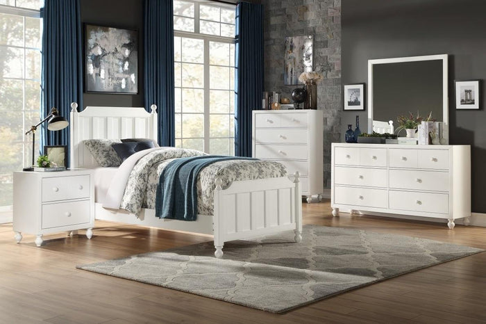 Wellsummer 2 Drawer Nightstand in White 1803W-4 - Furniture World SW (WA)