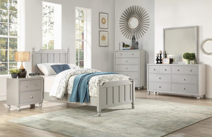 Wellsummer Mirror in Gray 1803GY-6 - Furniture World SW (WA)