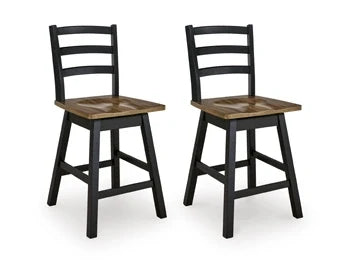 Wildenauer Counter Height Swivel Barstool