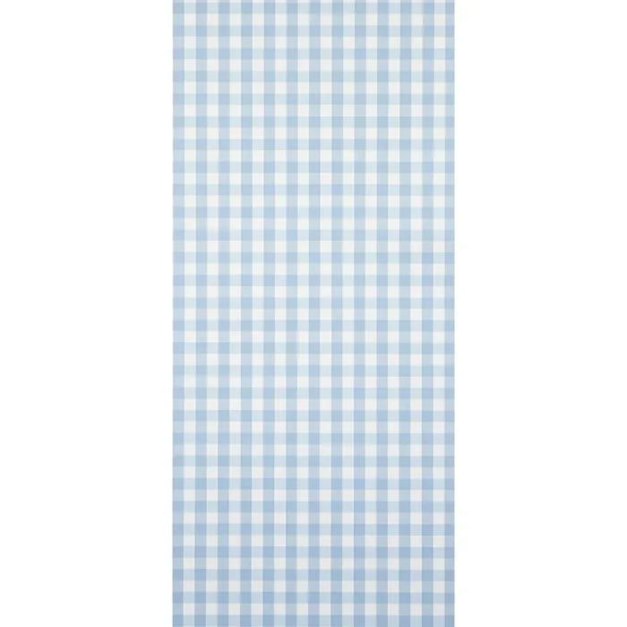 Willa Small Check Wallpaper in Blue - Little Loves Wallpaper - The Well Appointed House