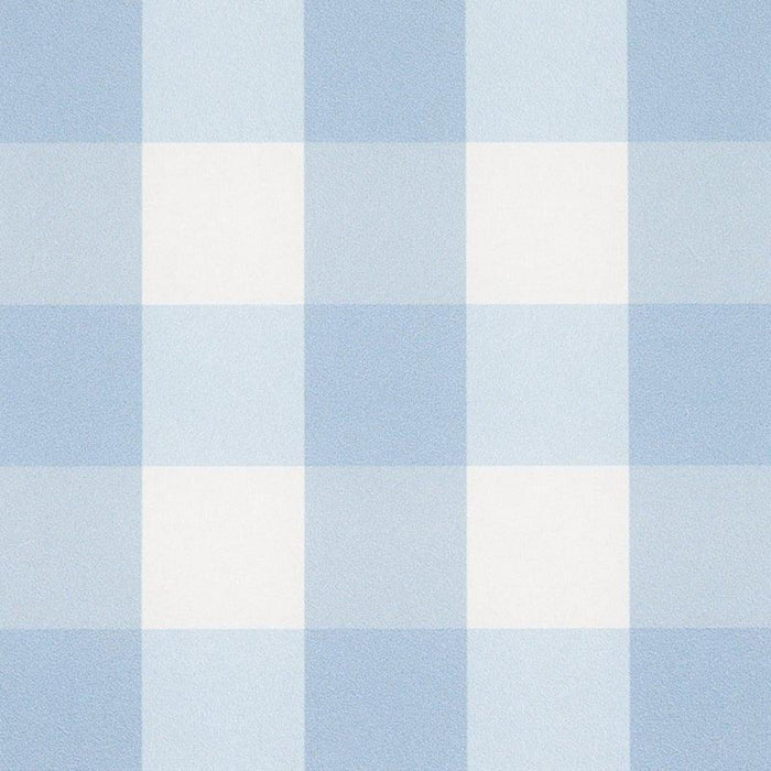 Willa Small Check Wallpaper in Blue - Little Loves Wallpaper - The Well Appointed House