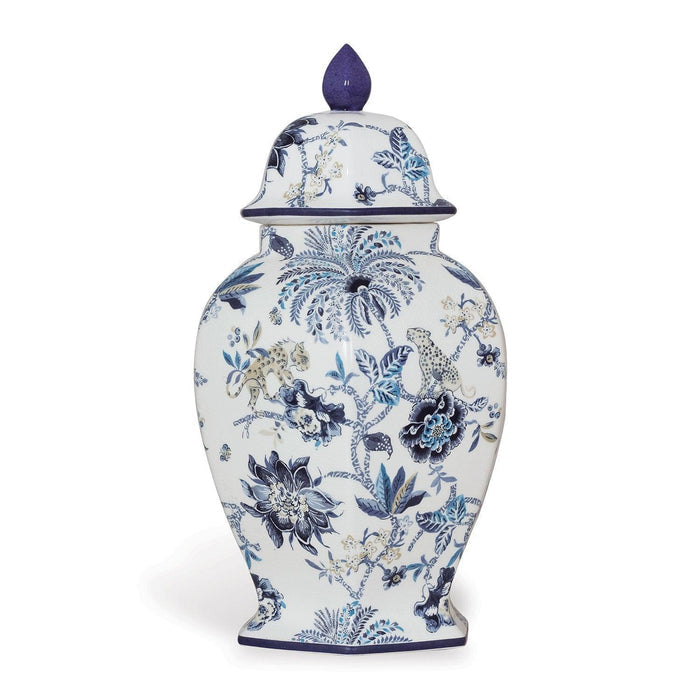 Williamsburg Collection Blue and White Medium Ginger Jar - Vases & Jars - The Well Appointed House