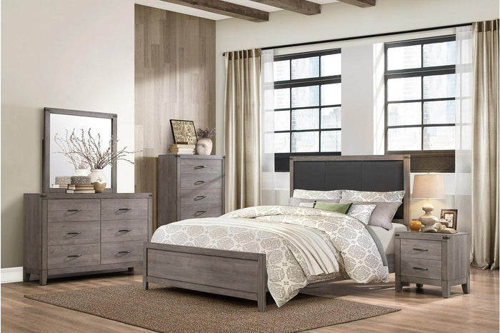 Woodrow Mirror in Gray 2042-6 - Furniture World SW (WA)