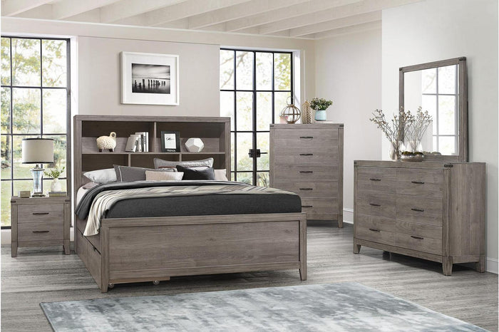 Woodrow Queen Toy Box (1 Set) in Gray 2042NB-QT - Furniture World SW (WA)